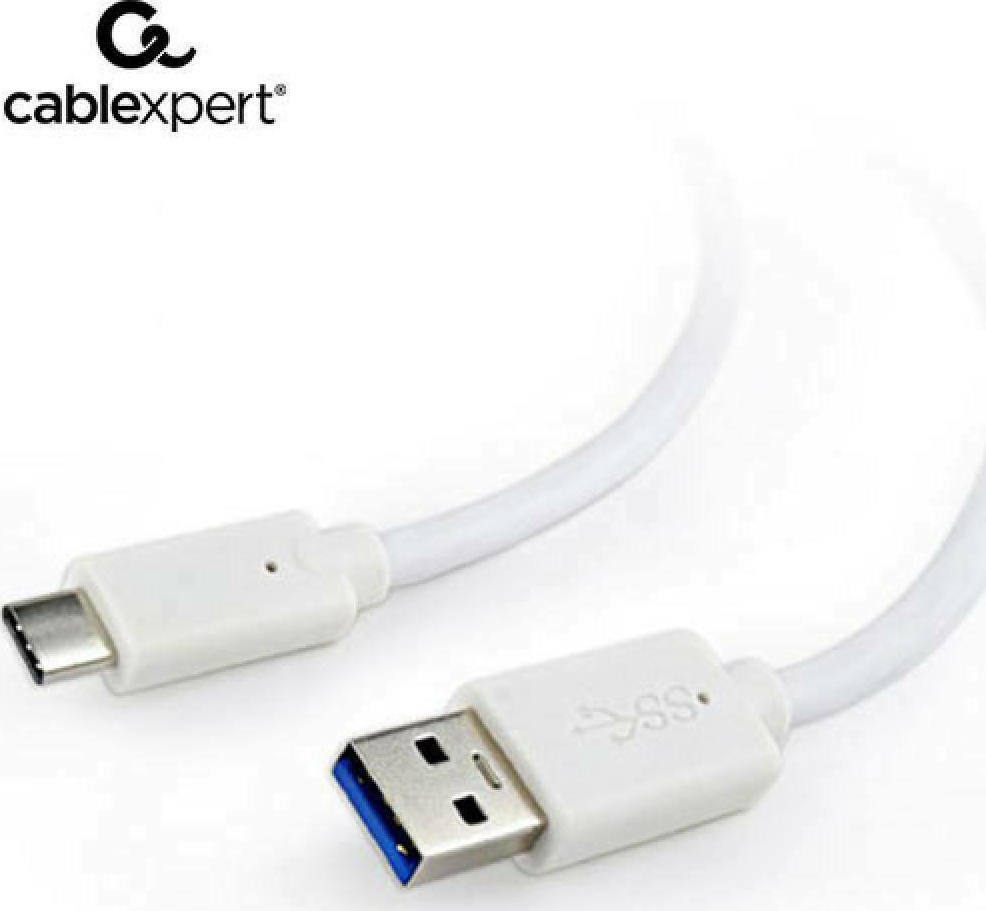 Cablexpert USB 3.0 Cable USB-C male - USB-A 36W Λευκό 1m (CCP-USB3-AMCM-1M-W) - Image 2