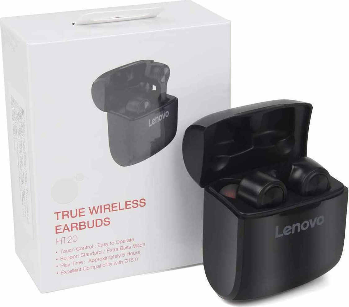 Lenovo HT20 In-ear Μαύρα - Image 7