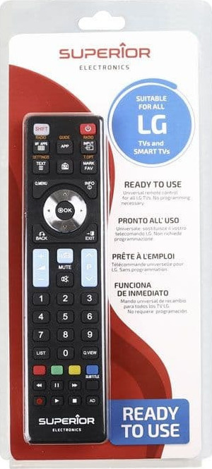 Superior Electronics Συμβατό Τηλεχειριστήριο Ready To Use για Τηλεοράσεις LG - Image 3