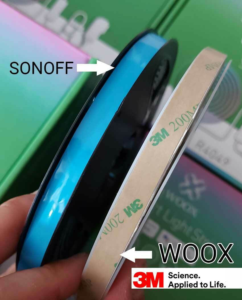 Woox Αδιάβροχη Smart Ταινία LED Wi-Fi 12V RGBW Φως 5m Τύπου SMD5050 με Τροφοδοτικό & WiFi Controller R5093 - Image 6