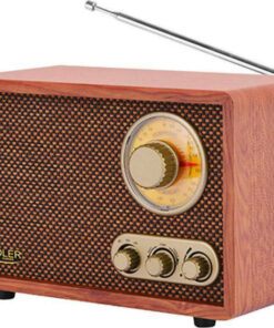 Adler AD-1171 Retro Επιτραπέζιο Ραδιόφωνο Ρεύματος με Bluetooth Καφέ