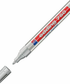 Edding 750 Ανεξίτηλοι Μαρκαδόροι Silver Σετ 54τμχ