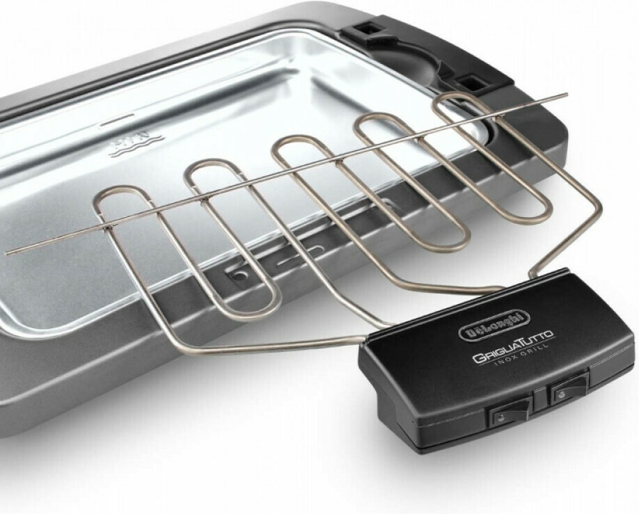 De'Longhi BQ80.X Επιτραπέζια Ηλεκτρική Ψησταριά Σχάρας 2450W Ανοξείδωτη 41x28εκ. 0126178012 - Image 5