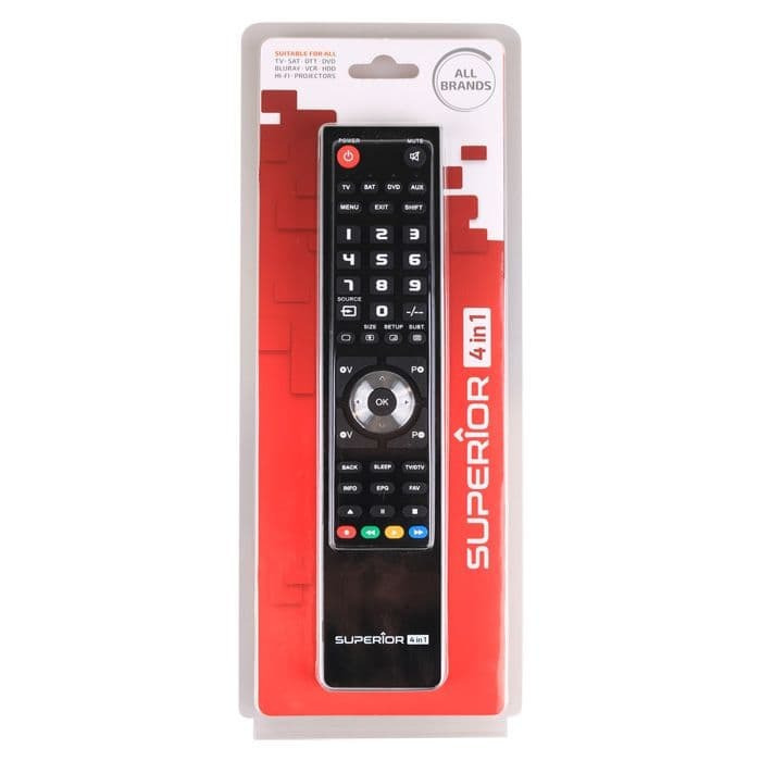 Superior Electronics 4:1 Τηλεχειριστήριο SUPTPB009 - Image 3