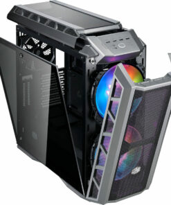 CoolerMaster Mastercase H500P Mesh ARGB Gaming Midi Tower Κουτί Υπολογιστή με Πλαϊνό Παράθυρο Γκρι