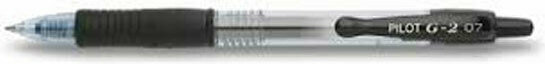 Pilot G-2 Στυλό Gel Μαύρο με Μαύρο Μελάνι BL-G2-7B - Image 10