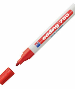 Edding 750 Ανεξίτηλος Μαρκαδόρος Κόκκινος