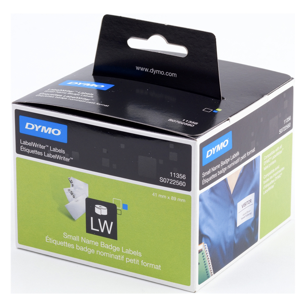 Dymo 11356 300 Αυτοκόλλητες Ετικέτες σε Ρολό για Εκτυπωτή Ετικετών 89x41mm - Image 2
