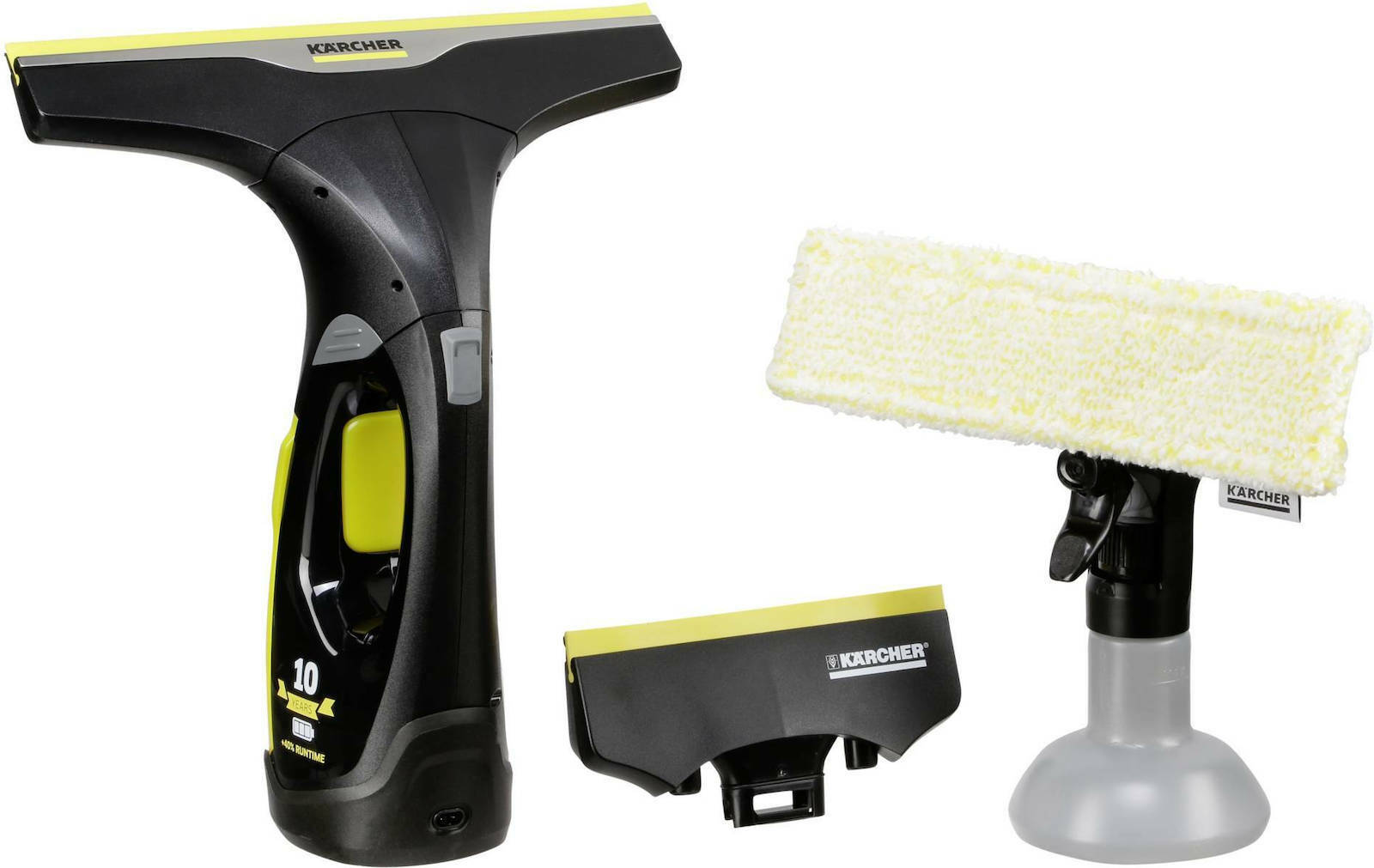 Karcher WV 2 Black Edition Καθαριστής Τζαμιών Χειρός Μπαταρίας Μαύρος - Image 7
