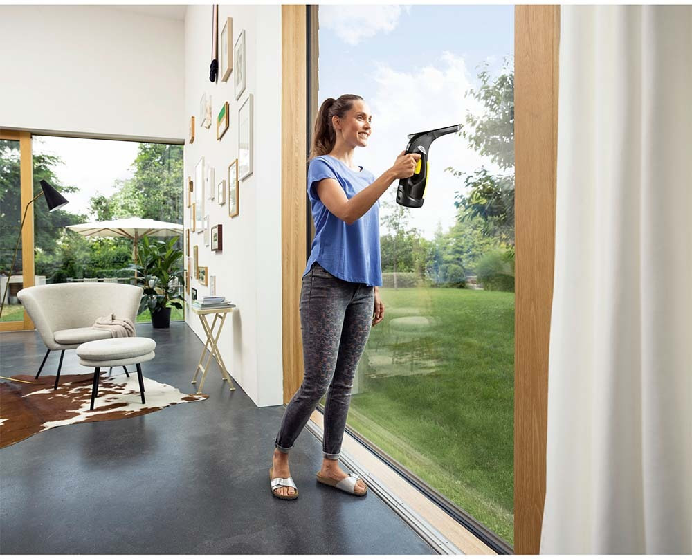 Karcher WV 2 Black Edition Καθαριστής Τζαμιών Χειρός Μπαταρίας Μαύρος - Image 11