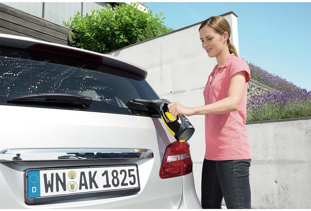 Karcher WV 2 Black Edition Καθαριστής Τζαμιών Χειρός Μπαταρίας Μαύρος - Image 9