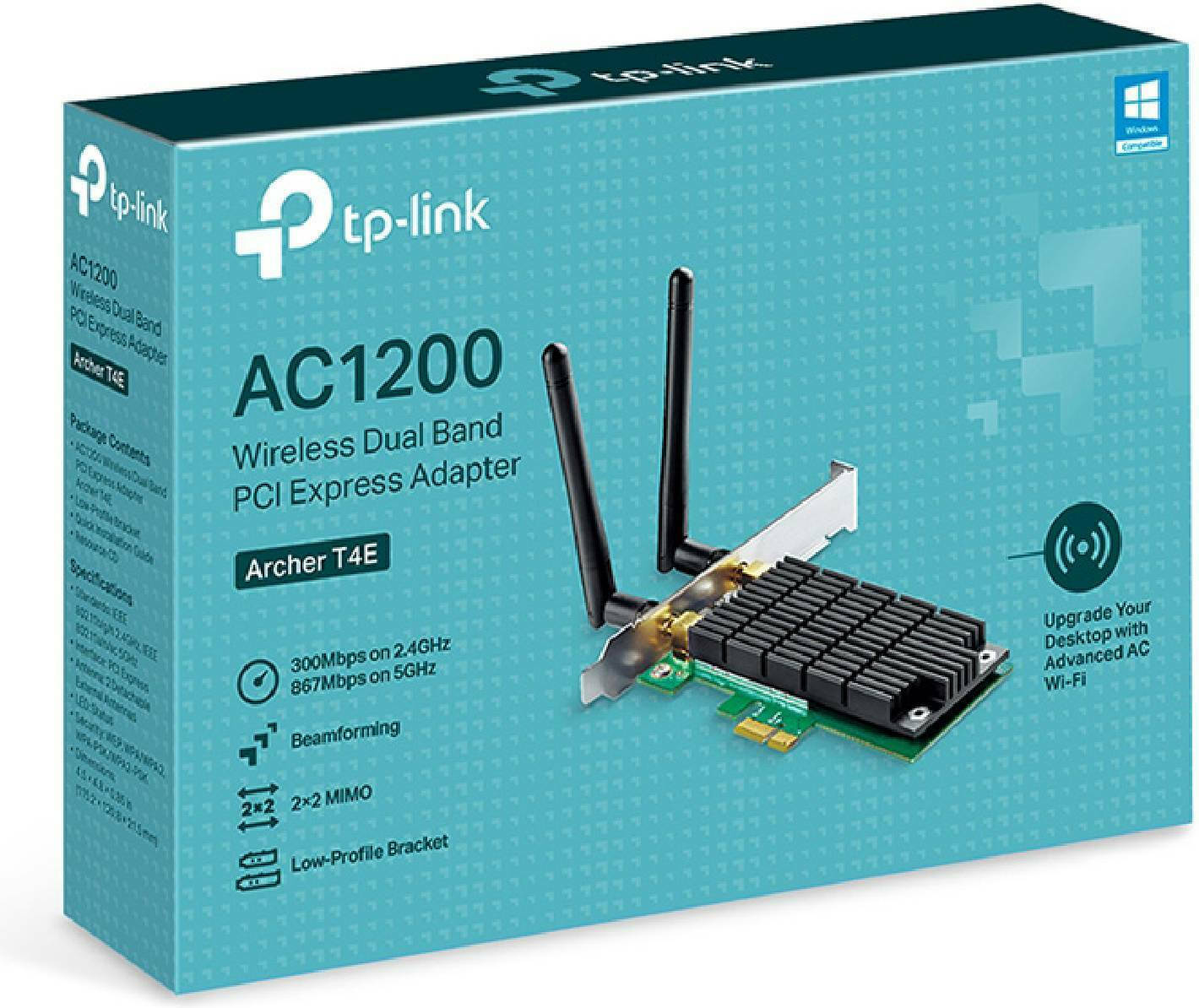 TP-LINK v1 Ασύρματη Κάρτα Δικτύου Wi‑Fi 5 (1200Mbps) PCI-e - Image 5