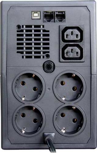Orvaldi UPS Line-Interactive 1000VA 600W με 4 Schuko Πρίζες - Image 3