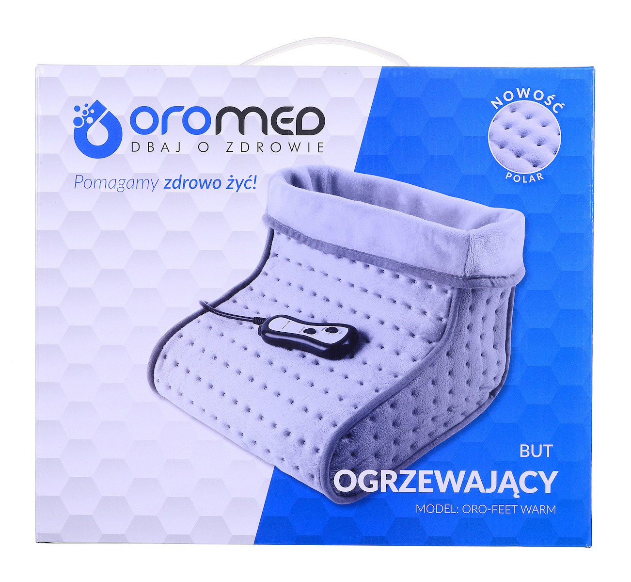 Oromed Heating Boots Μαξιλάρι Μασάζ για τα Πόδια με Λειτουργία Θέρμανσης Γκρι - Image 6