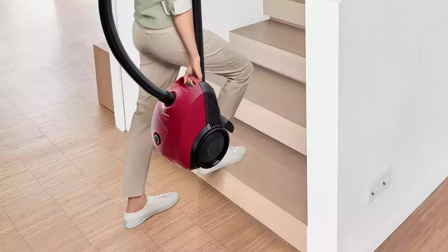 Bosch BGBS2RD1 Ηλεκτρική Σκούπα 600W με Σακούλα 3.5lt Κόκκινη - Image 3
