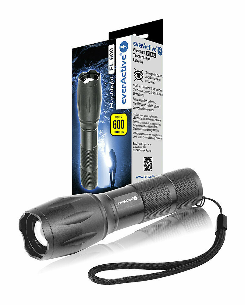 everActive FL600 Στεγανός Φακός LED 600lm - Image 8