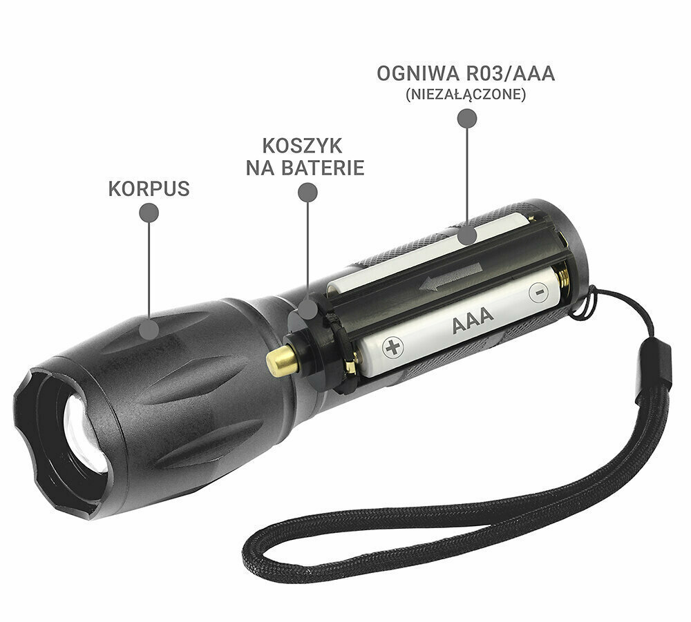 everActive FL600 Στεγανός Φακός LED 600lm - Image 2