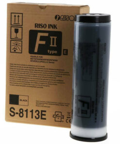 Riso Γνήσιο Πακέτο 2 Μελανιών Εκτυπωτή InkJet Μαύρο (S-8113E)