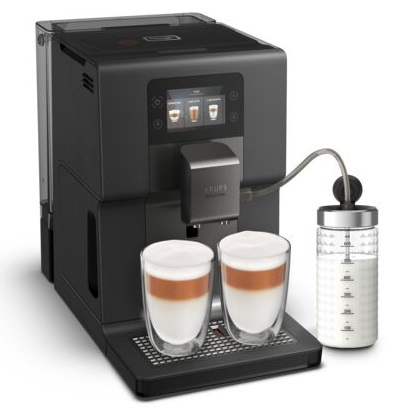 Krups Intuition Preference+ Αυτόματη Μηχανή Espresso 1450W Πίεσης 15bar με Μύλο Άλεσης Μαύρη - Image 4