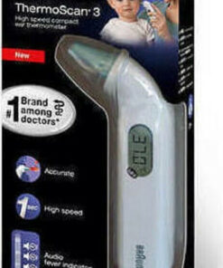 Braun Thermoscan 3 Ψηφιακό Θερμόμετρο Αυτιού με Υπέρυθρες Κατάλληλο για Μωρά