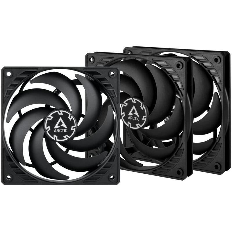 Arctic P12 Slim PWM PST Case Fan 120mm με Σύνδεση 4-Pin 3τμχ