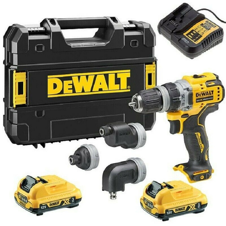 Dewalt DCD703L2T Δραπανοκατσάβιδο 12V 2x3Ah - Image 2