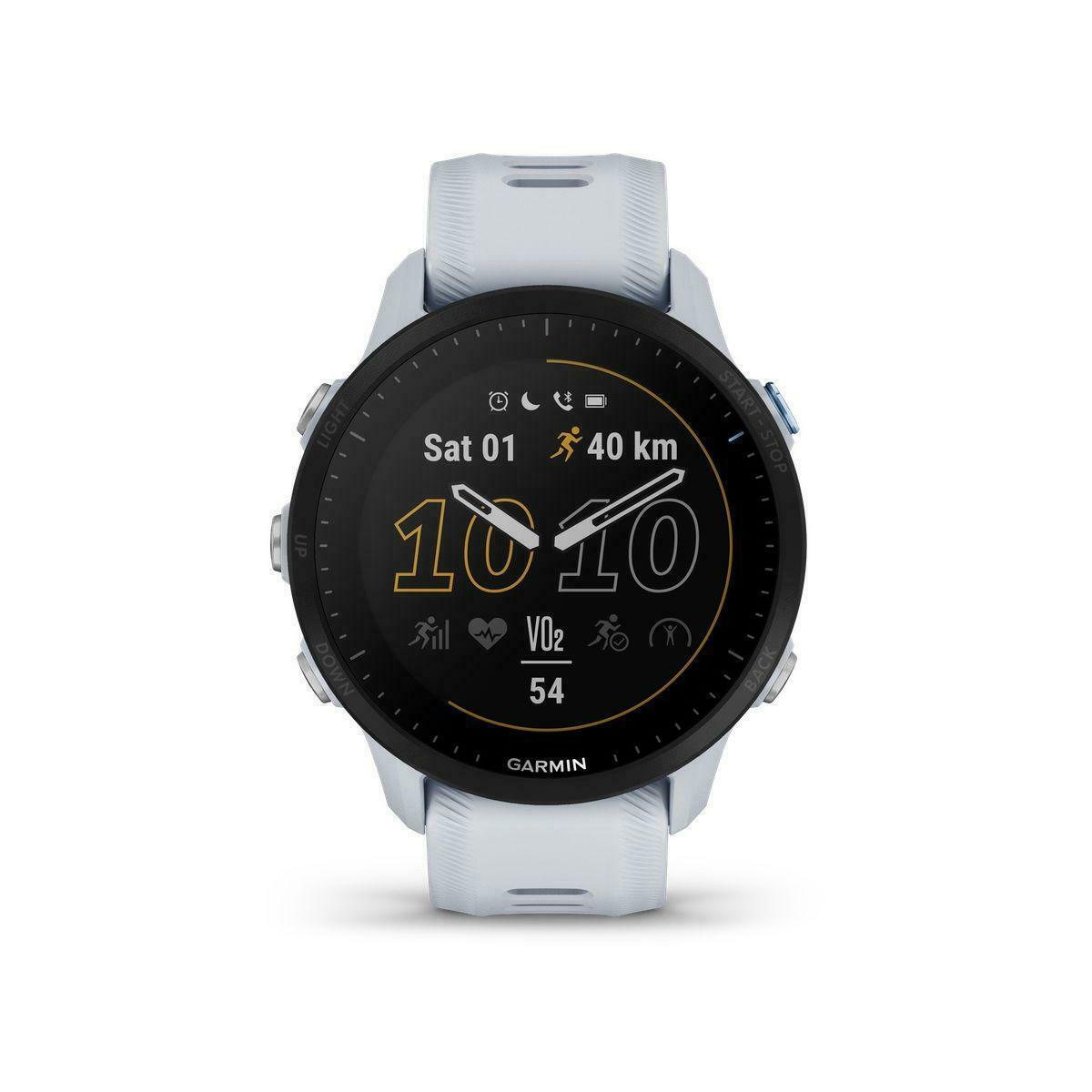 Garmin Forerunner 955 46mm Αδιάβροχο Smartwatch με Παλμογράφο (Whitestone)