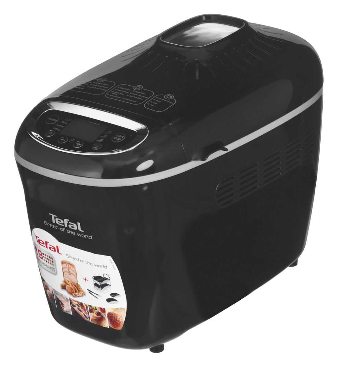 Tefal Bread Of The World PF611838 Αρτοπαρασκευαστής 1600W Χωρητικότητας 1500gr με 3 Προγράμματα - Image 3