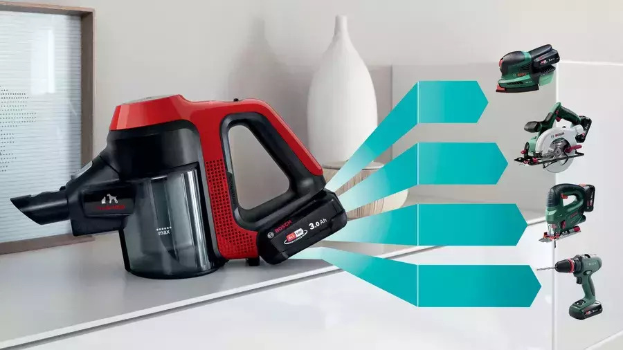 Bosch Unlimited 7 ProAnimal Επαναφορτιζόμενη 2 σε 1 Red - Image 11