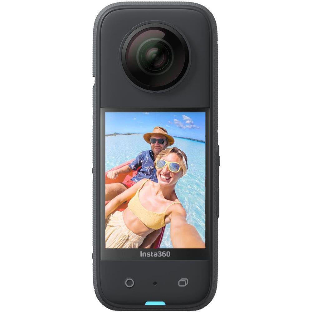 Insta360 X3 Action Camera 5K Λήψης 360° Υποβρύχια με Οθόνη Αφής 2.29" και Wi-Fi Μαύρη