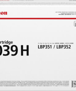 Canon 039H Γνήσιο Toner Laser Εκτυπωτή High Capacity 25000 Σελίδων