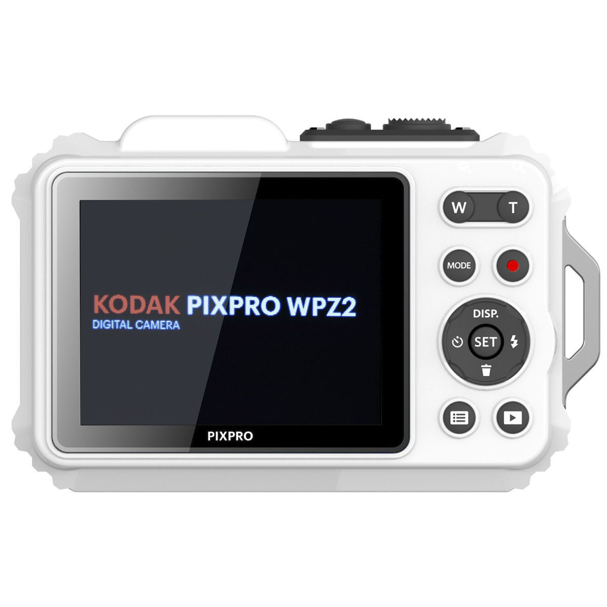 Kodak WPZ2 Compact Φωτογραφική Μηχανή 16MP Οπτικού Ζουμ 4x με Οθόνη 2.7" και Ανάλυση Video Full HD (1080p) Λευκή - Image 2