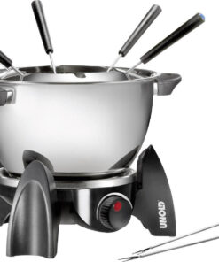 Unold Σκεύος για Φοντύ Ηλεκτρικό Μεταλλικό 6 Ατόμων Ασημί 11.5x11.5x16.5εκ.