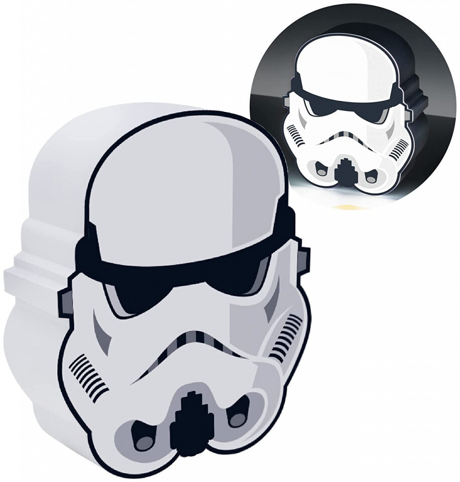 Paladone Παιδικό Διακοσμητικό Φωτιστικό Stormtrooper Λευκό 16x13x16εκ.