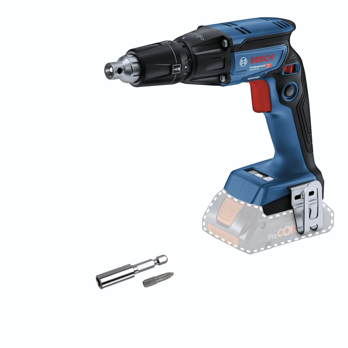 Bosch GTB 18V-45 Γωνιακό Δραπανοκατσάβιδο 18V Solo