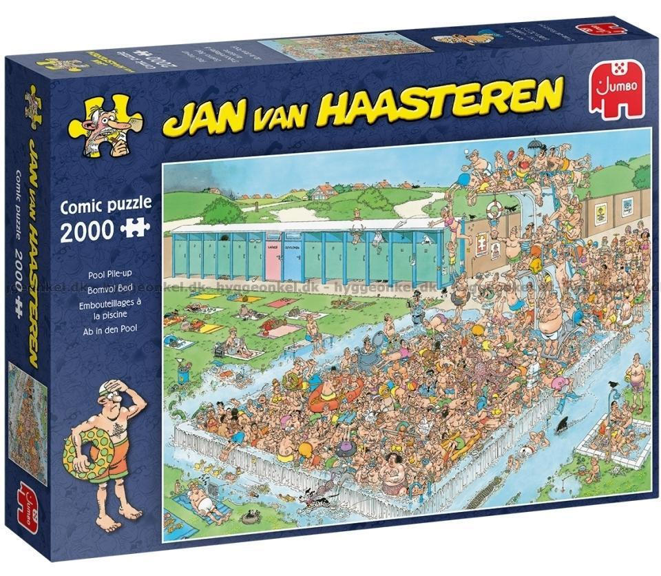 Puzzle Jan Van Haasteren Pool Pile-Up 2D 2000 Κομμάτια