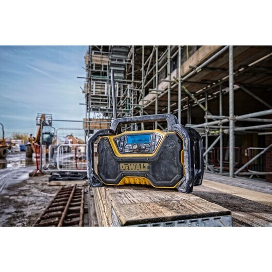 Dewalt XR Επιτραπέζιο Ραδιόφωνο Επαναφορτιζόμενο DAB+ με Bluetooth και USB Μαύρο - Image 8