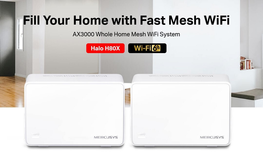 Mercusys Halo H80X v1 WiFi Mesh Network - Image 5