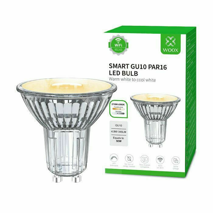 Woox Smart Λάμπα LED 4.9W για Ντουί GU10 και Σχήμα PAR16 Ρυθμιζόμενο Λευκό 345lm Dimmable R5143 - Image 4