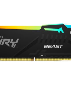 Alternative view of Kingston Fury Beast RGB DDR5 16GB RAM με 2x8GB Modules και Ταχύτητα 5600 για Desktop KF556C36BBEAK2-16