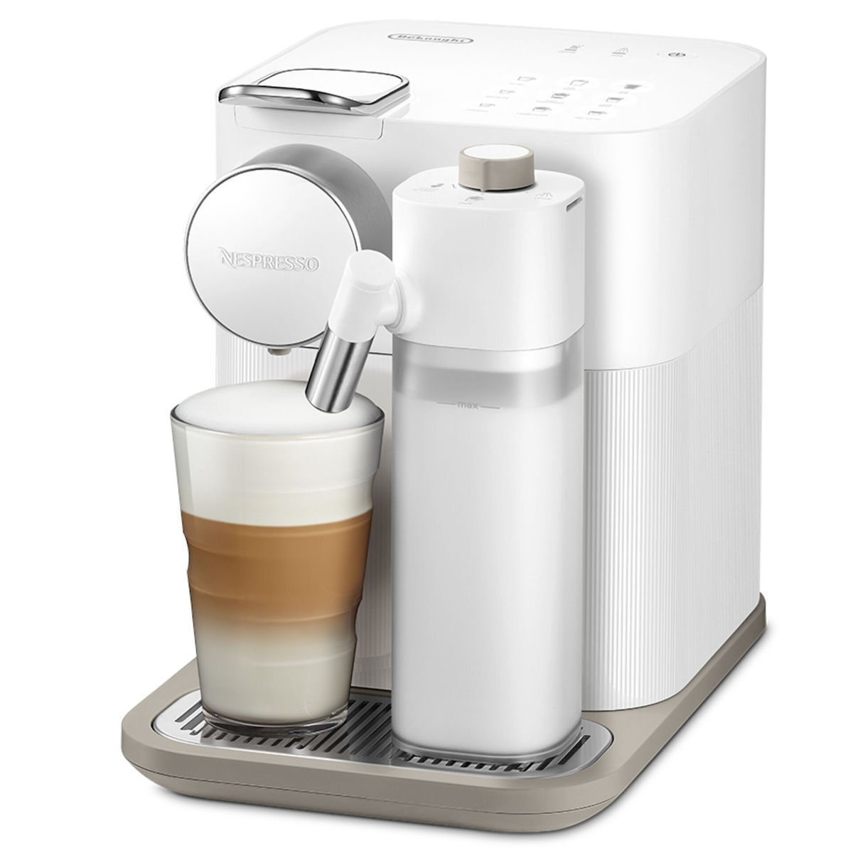 De'Longhi Gran Lattissima Καφετιέρα για Κάψουλες Nespresso Πίεσης 19bar με Αφρογαλιέρα Λευκή - Image 5