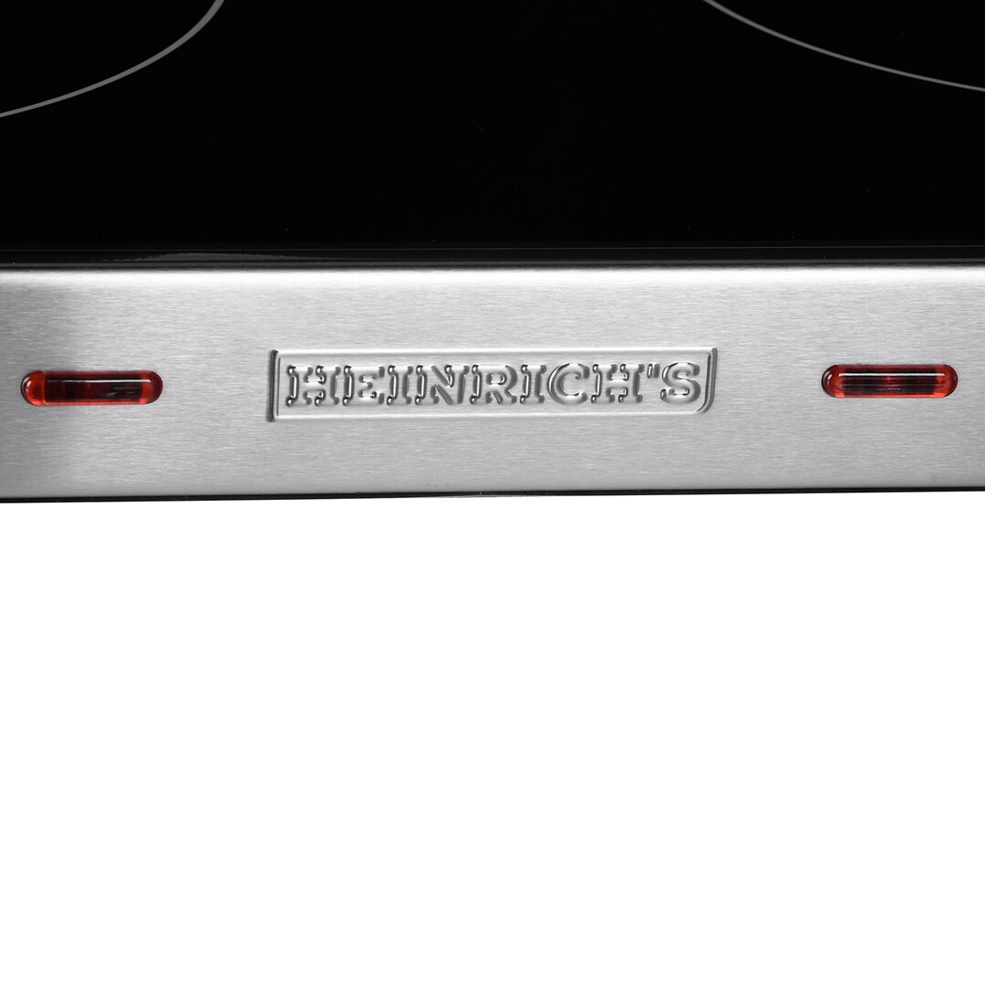 Heinrich's Επιτραπέζια Εστία Κεραμική Διπλή Μαύρη - Image 5