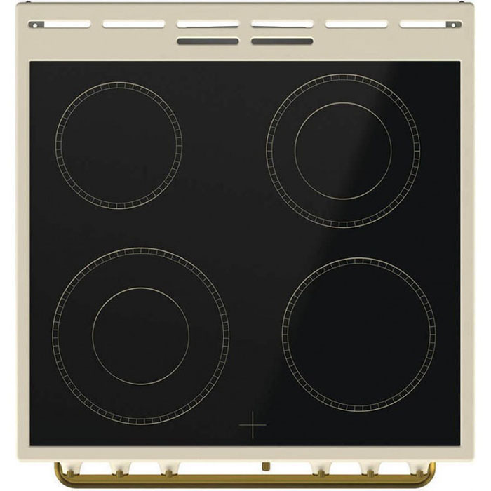 Gorenje GECS6B70CLI Κουζίνα 71lt με Κεραμικές Εστίες Π60εκ. Μπεζ - Image 3