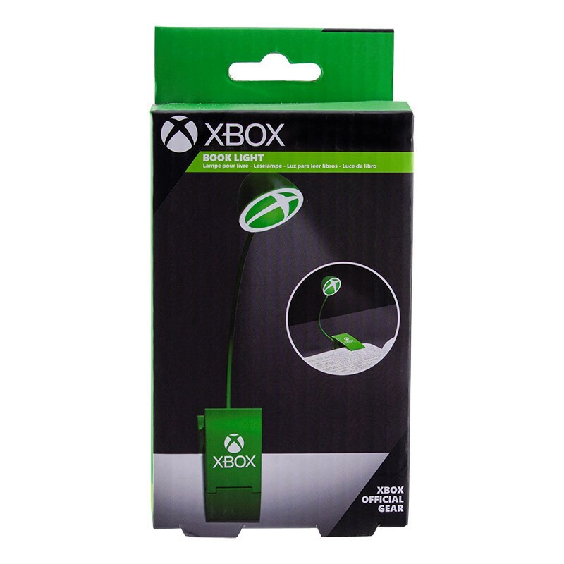 Paladone XBox Logo Φωτάκι Βιβλίου LED με Κλιπ Πράσινο - Image 2