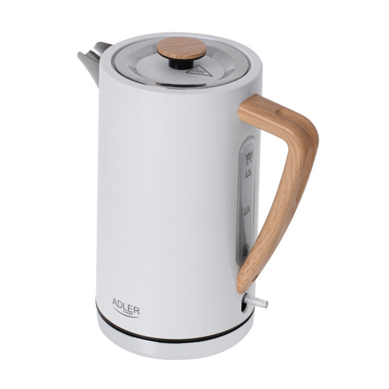 Adler Βραστήρας 1.7lt 1347W Λευκός AD 1347 - Image 2