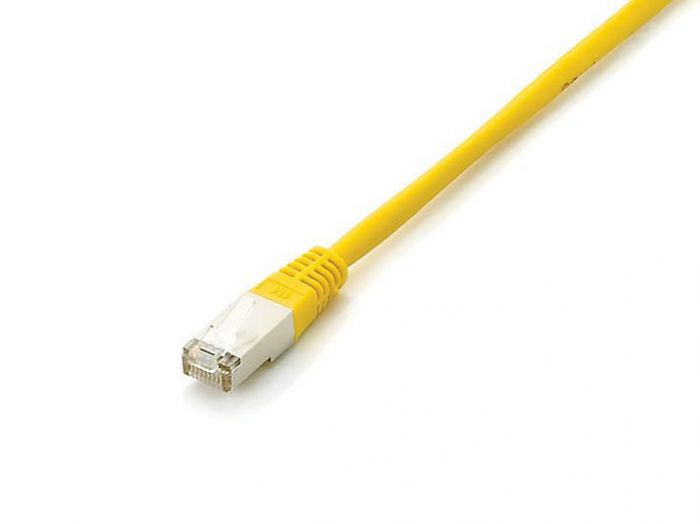 Equip S/FTP Cat.6a Καλώδιο Δικτύου Ethernet 3m Κίτρινο 1τμχ 605662