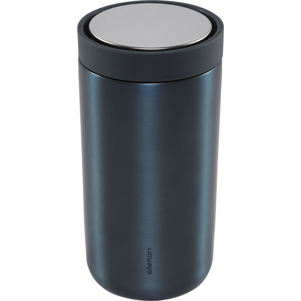 Stelton To Go Click Cup 675-18 200ml Dark Blue/Metallic - Image 2