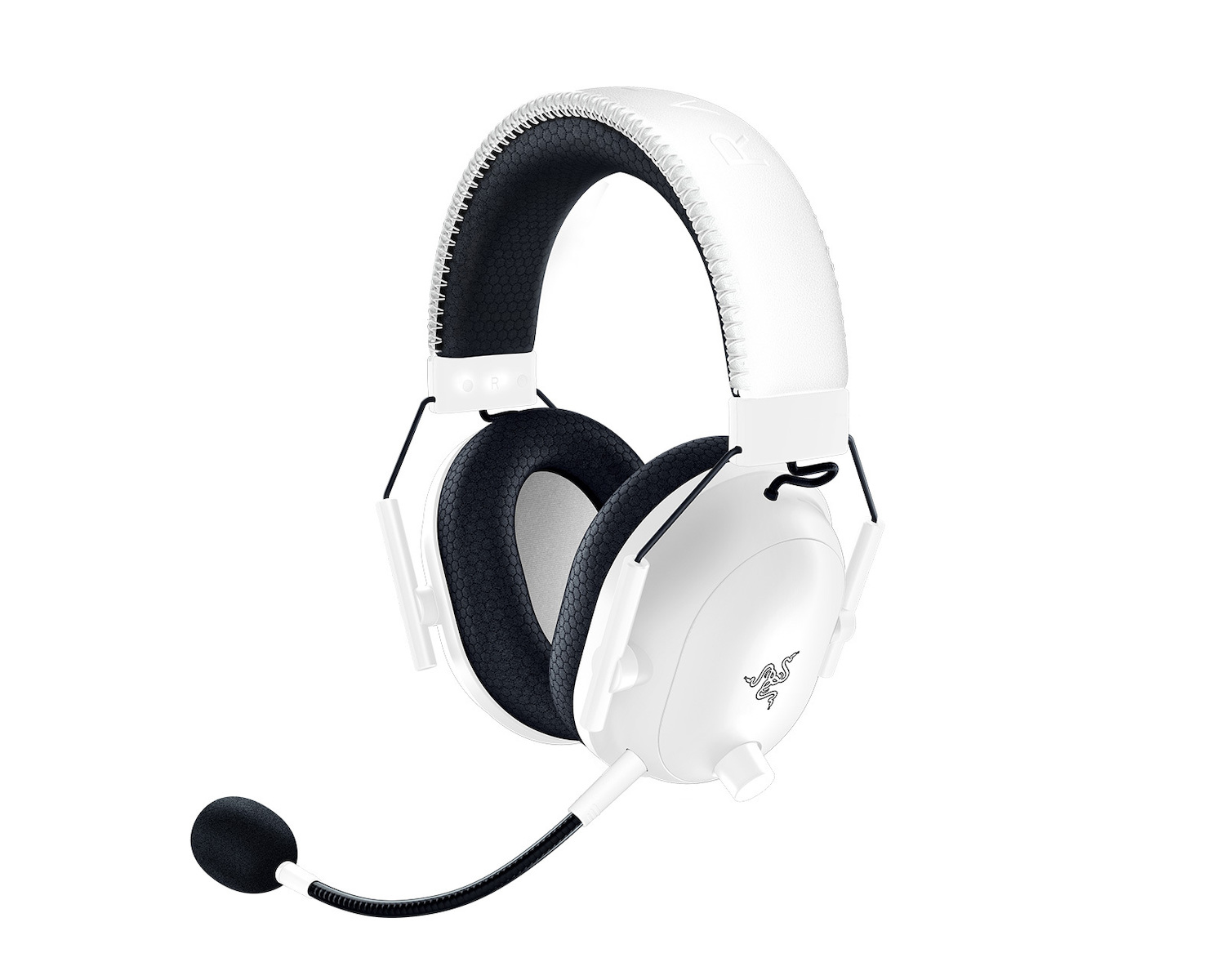 Razer BlackShark V2 Pro 2023 Ασύρματο Over Ear Gaming Headset με σύνδεση Bluetooth / USB Λευκό