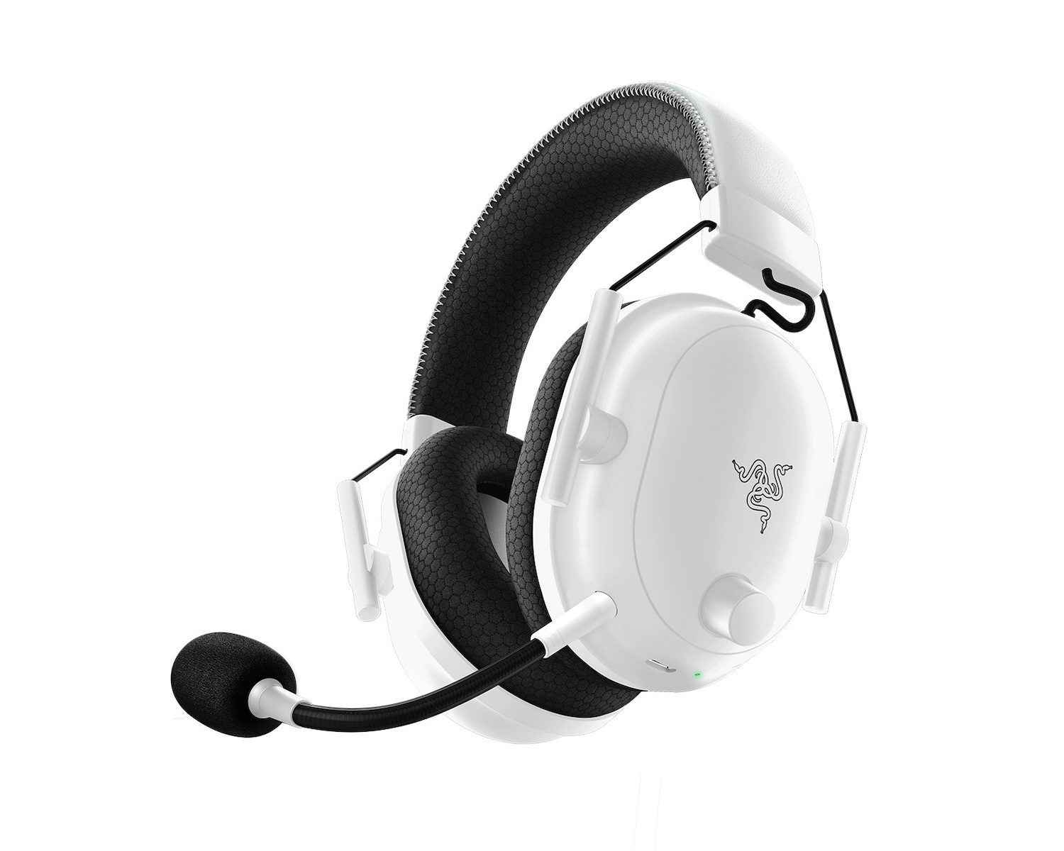 Razer BlackShark V2 Pro 2023 Ασύρματο Over Ear Gaming Headset με σύνδεση Bluetooth / USB Λευκό - Image 3