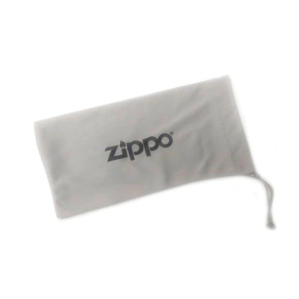 Zippo Unisex Γυαλιά Ηλίου με Μαύρο Κοκκάλινο Σκελετό και Μαύρο Φακό OB21-34 - Image 3